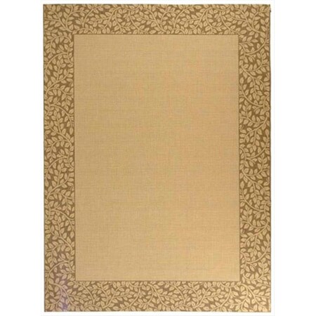 Safavieh 2 Ft. X 3 Ft. - 7 In. Accent- Indoor - Outdoor Courtyard Natural Brown Machine Made Rug CY0727-3001-2